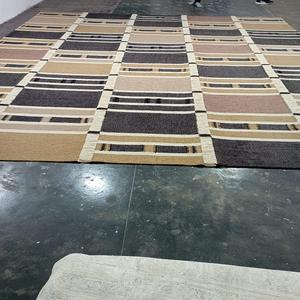 Ensembles de tapis modernes faits à la main en jute, tissage plat en jacquard avec boucle, antidérapants et écologiques, tapis pour le salon et la décoration intérieure - Product Image 4