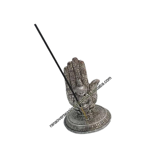 Hamsa mano al por mayor mejor calidad Metal incienso Ash Catcher incienso titular para Yoga meditación regalo - Product Image 4