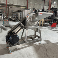 Broyeur industriel pour légumes et fruits secs : betterave, gingembre, oignon, ail, orange, citron, banane, poudre de légumes et de fruits