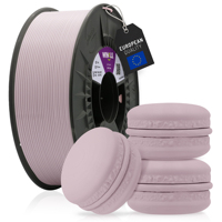 Filament PLA 1,75 mm 1 kg pour imprimante 3D FDM, couleur pastel mate, haute précision, faible déformation, impression facile 190-230 ℃