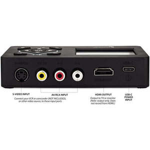 Video2Digital ®   Convertisseur 2.0 (Deuxième Génération) Édition Mini : Capturez la vidéo de vos magnétoscopes, cassettes VHS, Hi8, caméscopes, DVD, etc. - Product Image 5