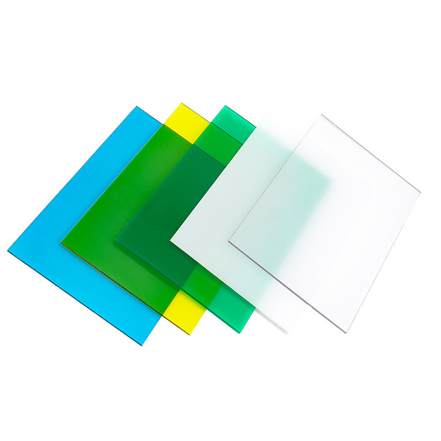 Custom Size Clear Anti-Scratch Polycarbonate PC Compact Transparent Polycarbonate Solid Sheet PC Sheet for Construction