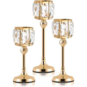 Lanterne de luxe en métal noir nouveau Design bougie en fer votive pour Noël Halloween Pâques et mariage décor de table - Product Image 3