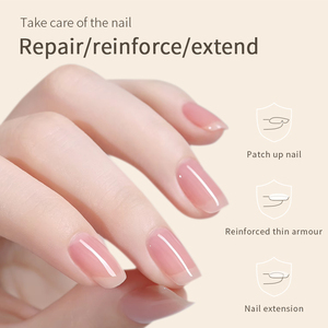 R S Nail 5ml Gel de construction pour extensions d'ongles en fibre, Gel de réparation pour ongles cassés, Gel de construction <span class=keywords><strong>semi</strong></span>-<span class=keywords><strong>permanent</strong></span> <span class=keywords><strong>UV</strong></span> <span class=keywords><strong>LED</strong></span> - Product Image 4