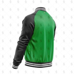 Chaqueta Varsity para Hombre de la Mejor Calidad al por Mayor, Resistente al Viento, Tejido de Forro Polar para Invierno, Corte Casual, Cierre de Cremallera, Acabado Duradero - Product Image 5