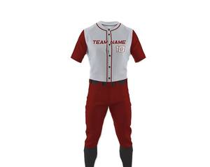 Uniforme de béisbol de tendencia superior ropa deportiva tasa al por mayor peso ligero hecho a medida hombres uniforme de béisbol con el mejor material - Product Image 1