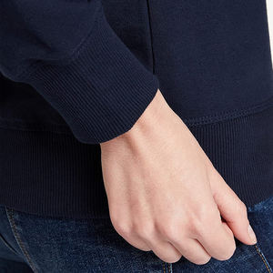 Sweat-shirt oversize respirant pour femme, col rond, manches régulières, en tissu tricoté, collection 2026 - Product Image 6