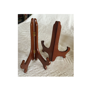 Support de plaque en bois d'acacia avec couvercle en dôme transparent 6-en-1 Support de plaque multifonctionnel pour au meilleur prix - Product Image 5