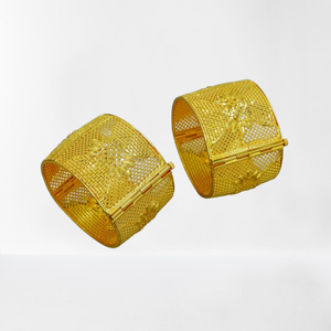 Dubai Indian African <b>Wedding</b> Bracelet Gold-Plated Ethiopian <b>Bridal</b> Jewelry Women's Fashion Openable Screw Bangles UAE Special - Product Image 1