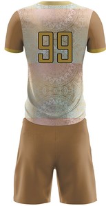 ชุดฟุตบอลสำหรับผู้ชายเครื่องแบบป้องกันริ้วรอยชุดฟุตบอลน้ำหนักเบาระบายอากาศได้ดีปรับได้ - Product Image 3