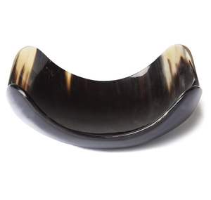 Bol en corne Bols de service naturels écologiques Offre Spéciale Assiette en corne de service domestique de haute qualité - Product Image 3