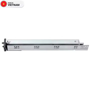 Moderno telescópico de acero inoxidable Undermount cajón diapositivas muebles Hardware rieles cocina comedor dormitorio apartamento Hospital - Product Image 1