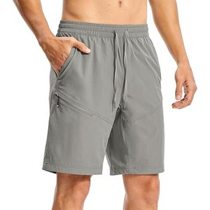 กางเกงขาสั้นออกกำลังกายแบบลำลองสำหรับผู้ชายและผู้หญิงกางเกงขาสั้นมีกระเป๋า - Product Image 3