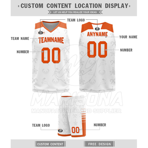 Uniforme de Baloncesto Reversible de Estilo Único Hecho a Medida, Color Sólido, Fabricación en Fábrica - Product Image 3