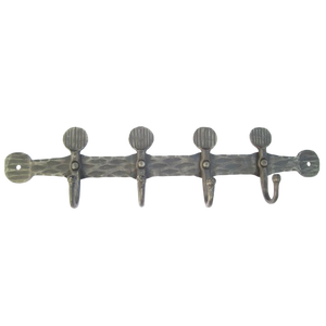 Feuille Design mural finition antique fer forgé crochet en métal polyvalent pour chambre salle de bain cuisine usage domestique et extérieur - Product Image 3