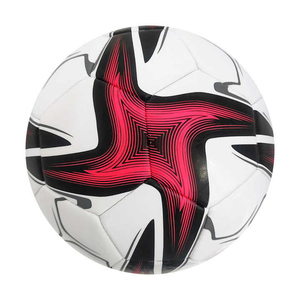 Tendencia Tamaño personalizado Mejor diseño Balón de fútbol Venta caliente Material de cuero Alto servicio OEM Mejor balón de fútbol Precio económico - Product Image 2