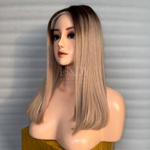 วิกผมสีออมเบรแบบบ๊อบ ราคาส่งจากโรงงาน ผมแท้เวียดนาม 100% วิกผมแบบติดลูกไม้ด้านหน้า ปี 2025 - Product Image 5