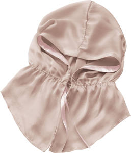 Velo de noche brillante de seda para proteger el cabello del encrespamiento y roturas para gorros de viaje - Product Image 4