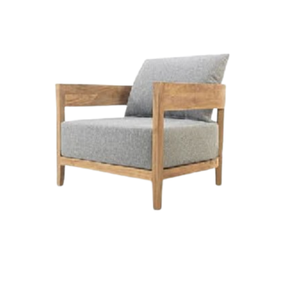 Canapé moderne en bois haut de gamme Meubles de jardin en teck pour villa Jardin Extérieur Chaises longues d'extérieur - Product Image 1