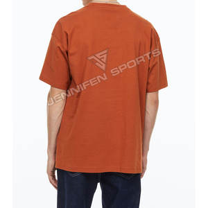 Camiseta de Verano para Hombre, Manga Corta, Lisa, 240 Gramos, Algodón Transpirable, Ligera, Corte Regular, Estilo Casual - Product Image 6