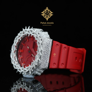 Montre de luxe pour homme 40 mm mécanique avec diamants en moissanite VVS glacés, boîtier en saphir de haute qualité, bracelet en acier inoxydable, style hip-hop - Product Image 5