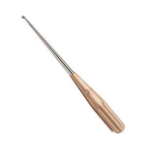 Cureta de Hueso Recta de Acero Inoxidable de Grado Médico No 0, Ancho 5.200 mm, No Estéril, Instrumento Manual - Product Image 1