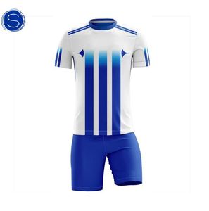 ชุดกีฬาทีมฟุตบอลพิมพ์โลโก้ชุดฟุตบอลดีไซน์ใหม่ล่าสุด - Product Image 2