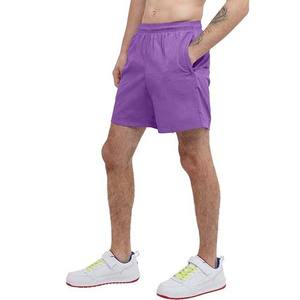 Verano algodón 220 Gsm Vintage pantalones cortos para correr pantalones con cordón cintura alta Streetwear hombres corto Color personalizado nuevo diseño de moda - Product Image 3