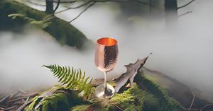 Handcrafted Premium Copper Wine Goblets Royal Chalice Flutes Pure Copper Beer Glasses Hammered Finish for Champagne Cup - Product Image 5