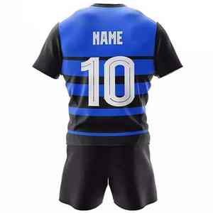 Uniformes de rugby de alto rendimiento para equipos juveniles y adultos con tela de control de humedad de secado rápido para mayor comodidad y durabilidad - Product Image 5