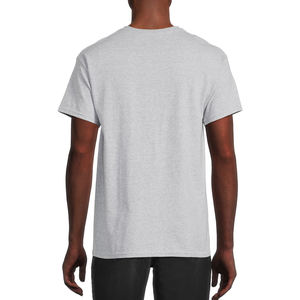 T-shirt pour hommes avec impression DTG de logo personnalisé en gros d'usine nouveauté motif solide à coupe confortable - Product Image 2