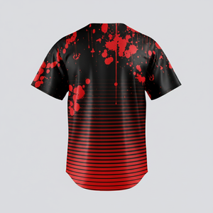 Camiseta de Béisbol Sublimada con Nombre y Números Bordados, Uniforme de Poliéster Transpirable, Camiseta de Equipo Personalizada con Impresión, Camiseta Deportiva de Secado Rápido para Hombre - Product Image 5