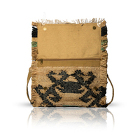 Haute qualité paille pochette perle sacs été Style tendance plage sacs à main Unique bohème Style pochette au plus bas prix de gros