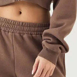 Sweat à capuche en polaire de style simple pour femmes, matière respirante et durable, prix avantageux pour les commandes en gros avec fermeture éclair, personnalisable et avec logo - Product Image 4