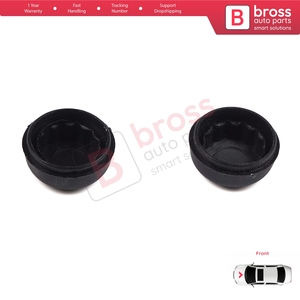 BSP1096 Juego de 2 Tapas de Tuerca para Brazo de Limpiaparabrisas Delantero 5N0955205 - Product Image 2