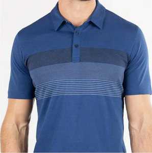Camisetas de Golf Personalizadas con Logotipo, de Alta Calidad, Transpirables, Formales, de Algodón, Unisex, Lisas, Tallas Grandes para Hombre, Camisetas Bordadas - Product Image 4