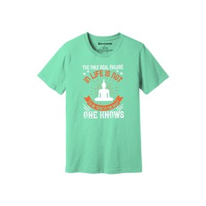 Camiseta informal de algodón 100% con impresión de temas de Buda en 3D, 12 opciones de color, 160-180, colocación de diseño personalizable GSM pesado - Product Image 5