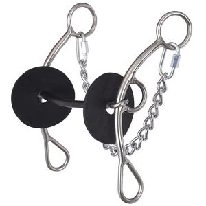 Bocado para Caballo de Acero Inoxidable, Bocado Liverpool Arqueado, Bocado de Conducción con Boquilla Lisa, Todo Tipo de Instrumentos Veterinarios Disponibles - Product Image 2