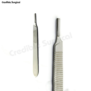 เครื่องมือผ่าตัดที่น่าเชื่อถือ Pvt จากเหล็กสแตนเลสคุณภาพสูงที่จับใบมีดผ่าตัดด้วยมือ - Product Image 6
