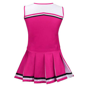 Uniformes de cheerleading pour enfants en polyester/spandex de qualité supérieure, costume de cheerleader pour adultes - Product Image 5