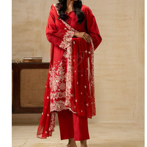 Traje Bordado al por Mayor para Mujer, Listo para Usar, Nuevo Diseño, Traje Étnico para Mujer - Product Image 4