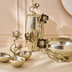 Bols modernes Bols en aluminium chic, d'inspiration urbaine. - Product Image 6