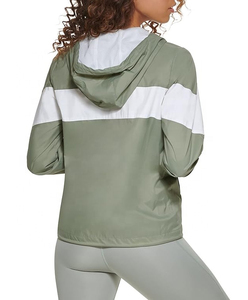 Stylish Women's Windbreaker <b>Jacket</b> for Running <b>Cycling</b> Hiking-Breathable Waterproof Plus Size-with Hood-for Autumn wholesale - Product Image 2