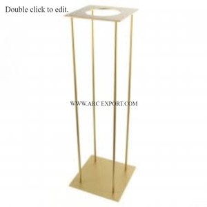 Último diseñador de boda y eventos escenario decoración telón de fondo conjunto de 2 artículos de fiesta entrada Harlow soporte para proveedor mayorista - Product Image 4