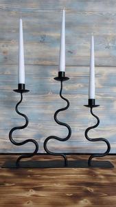 La plupart des bougeoirs en métal en fer forgé vintage pour centre de table à manger bougeoir de qualité supérieure - Product Image 6