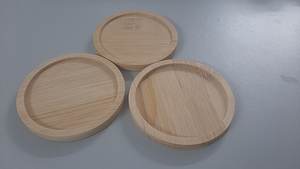 Bamboo Material Bamboo coaster Cup Holder Placemat 100% Ecofriendly Placemat Wood coaster <b>Dinner</b> Kitchenware - Product Image 2