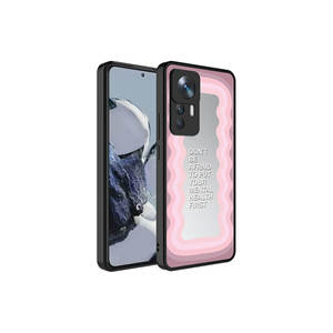 Funda Trasera de Silicona Brillante con Patrón de Espejo de Lujo para Xiaomi Mi 12T Pro, Funda Protectora de Cámara a Prueba de Golpes INS 13 Pro Max - Product Image 1