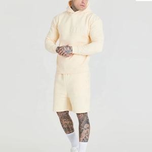 Sweat à capuche gaufré pour hommes hiver chaud couleur unie Offre Spéciale vente en gros de nouveaux modèles de sweats à capuche pour hommes - Product Image 3
