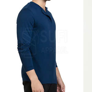 Camisa de Manga Larga Estampada para Hombre - 100% Algodón Tejido Ecológico y Transpirable con Diseños Elegantes para Hombres con Sentido de la Moda - Product Image 4