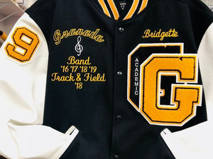 Haute laine tissu université veste hommes couleur personnalisée à manches longues Patch Chenille broderie Streetwear conception réversible vente chaude - Product Image 3